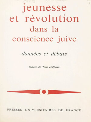 cover image of Jeunesse et révolution dans la conscience juive